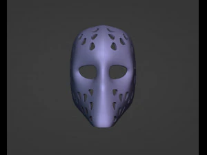 Ken Dryden Mask Hockey 3D Print Model