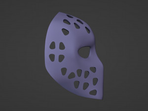 Ken Dryden Mask Hockey 3D Print Model