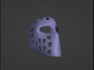 Ken Dryden Mask Hockey 3D Print Model