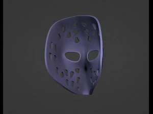 Ken Dryden Mask Hockey 3D Print Model