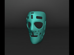 Terry Sawchuk Mask Hockey 3D Print Model