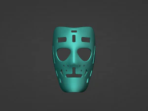 Terry Sawchuk Mask Hockey 3D Print Model