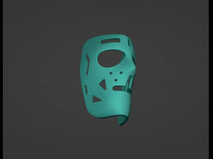 Terry Sawchuk Mask Hockey 3D Print Model