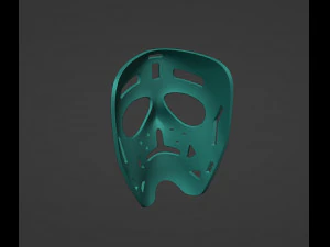 Terry Sawchuk Mask Hockey 3D Print Model