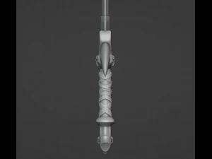 Barbarian Sword 3D Print Model