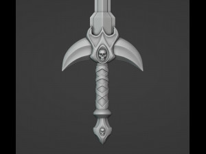 Barbarian Sword 3D प्रिंट मॉडल