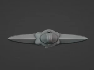 Barbarian Sword 3D Print Model