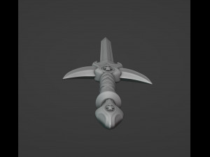 Barbarian Sword 3D प्रिंट मॉडल