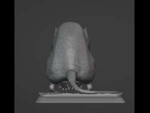 Rat 3D Print Model