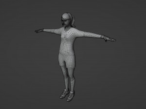 Female Soccer Players Pack - Rigged 3D Модель