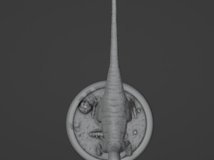 Velociraptor 3D 打印模型