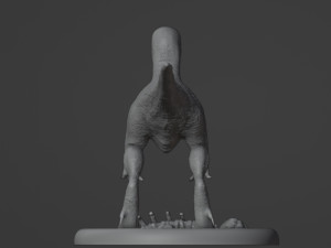Velociraptor 3D 打印模型
