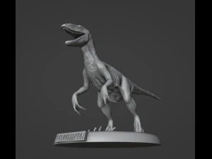 Velociraptor 3D Print Model