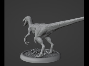 Velociraptor 3D 打印模型