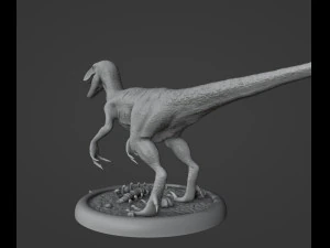 Velociraptor 3D Print Model