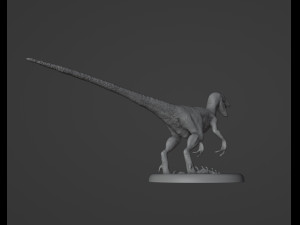 Velociraptor 3D 打印模型