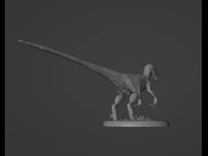 Velociraptor 3D Print Model