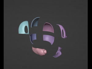 Evil Mickey Mouse Helmet 3D Принт Модель