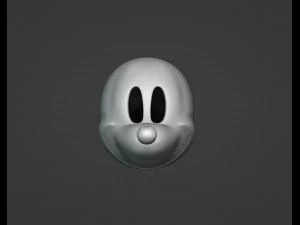 Evil Mickey Mouse Helmet 3D Print Model