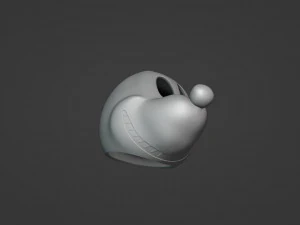 Evil Mickey Mouse Helmet 3D Print Model