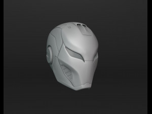 Iron Woman Helmet 3D प्रिंट मॉडल