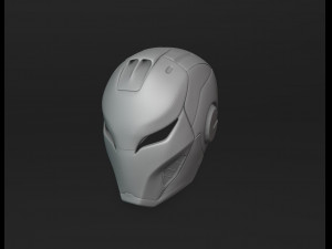 Iron Woman Helmet 3D 프린트 모델