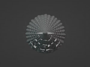 Happy New Year Tree 3D Print Model