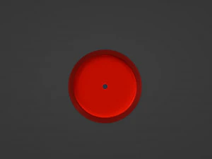 Futuristic Table Lamp 3D Model