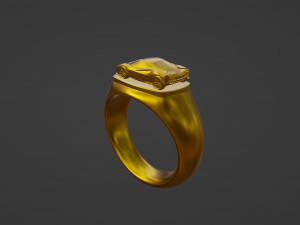 Racing Car Ring Modello di stampa 3D