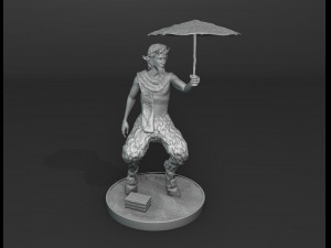 Mr Tumnus From Narnia 3D 打印模型