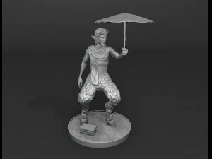 Mr Tumnus From Narnia 3D Print Model