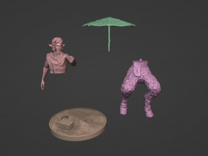 Mr Tumnus From Narnia 3D 打印模型