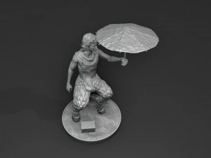Il signor Tumnus di Narnia Modello di stampa 3D