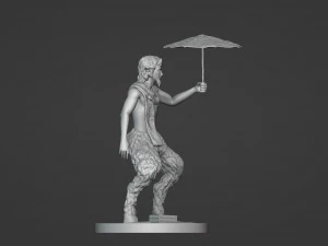 Il signor Tumnus di Narnia Modello di stampa 3D