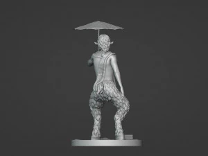 Il signor Tumnus di Narnia Modello di stampa 3D