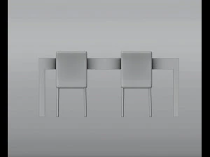Brownwood Dining Table Set 3D Model
