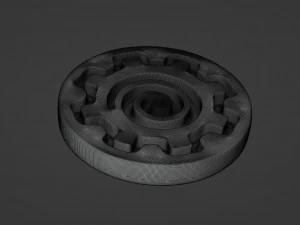 アバターのエレメントシンボル 3Dプリントモデル