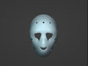 Goalie Hockey Mask 3D Baskı Modeli