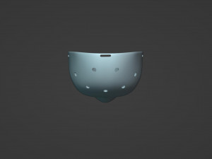 Goalie Hockey Mask 3D Baskı Modeli