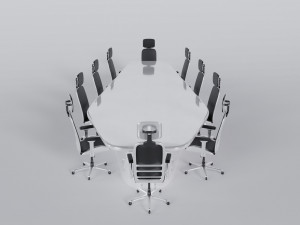 Luxury Conference Room Table 3Dプリントモデル