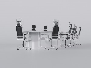 Luxury Conference Room Table 3Dプリントモデル
