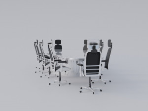 Luxury Conference Room Table 3Dプリントモデル