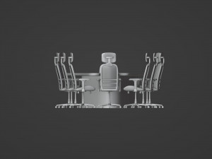 Luxury Conference Room Table 3Dプリントモデル