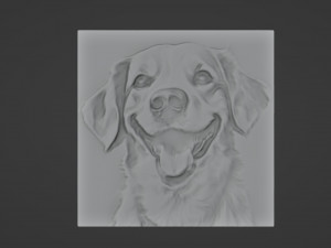 Dog Jigsaw Puzzle 100 Piece 3D Print Model
