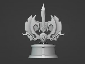Dota 2 All Hero Challenge Trophy 3D Print Model