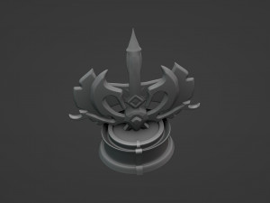 Dota 2 All Hero Challenge Trophy 3D 打印模型