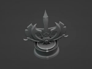 Dota 2 All Hero Challenge Trophy 3D Print Model