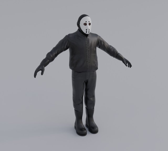 Kanye West 3D Модель .c4d .max .obj .3ds .fbx .stl .blend 