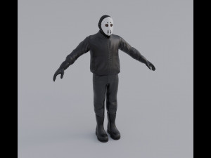 Kanye West 3D Model