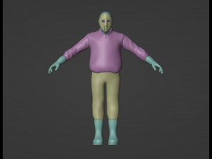 Kanye West 3D Модель